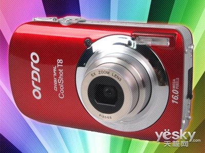机身小巧轻松拍照 欧达T8数码相机试用评测